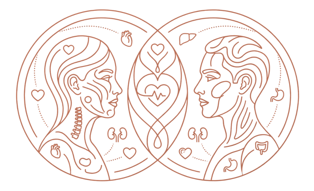 Two profiles connected through matching energy maps